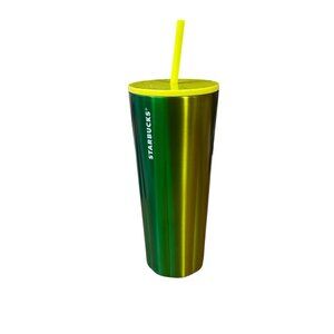 Starbucks 24oz Siren Green Gradient Stainless Steel Tumbler ‎ NWT